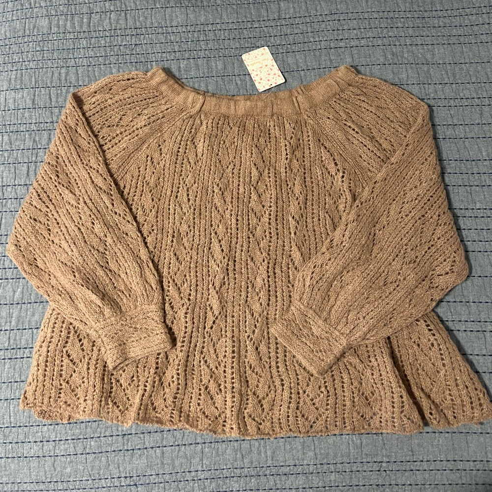 nwt free people sweater